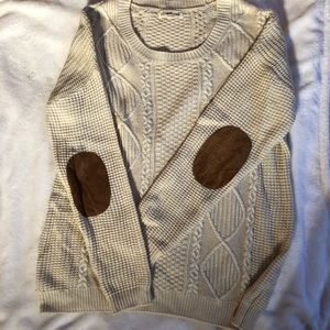 Cream oversized urban outfitters sweater!!